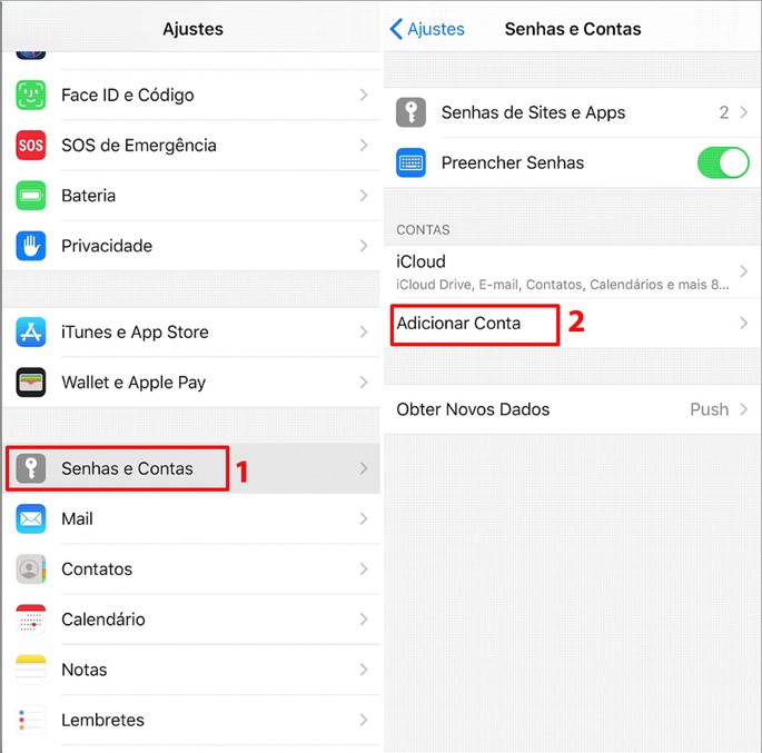 Como Transferir Contatos Do Iphone Para Android
