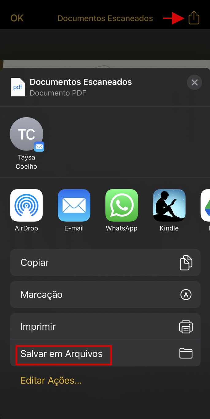 Como Digitalizar Um Documento No Iphone