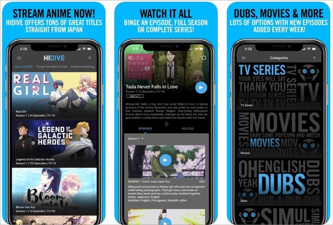 8 Apps Parecidos Com Giganima Para Ver Anime No Iphone Appgeek