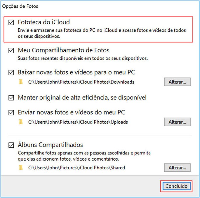 Como passar fotos iphone para o PC