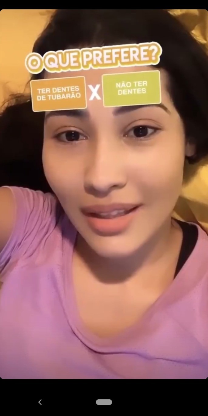O que prefere instagram