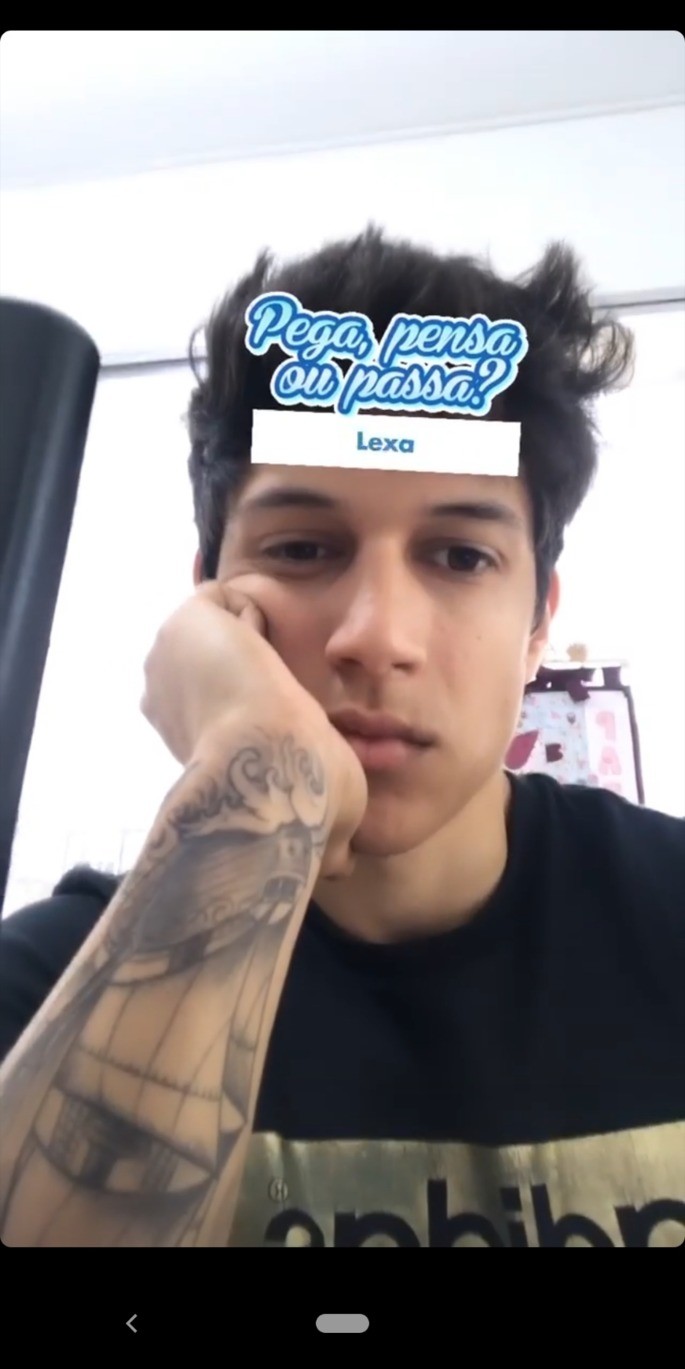 pega pensa ou passa instagram
