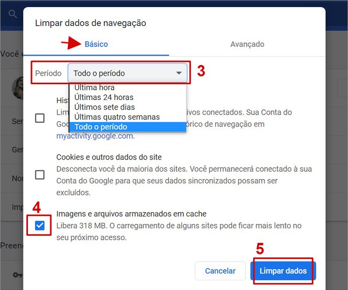 Como Fazer Para Limpar O Cache Do Navegador