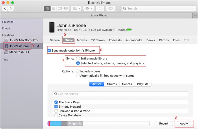 Como colocar música no iPhone
