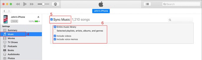 Como colocar música no iPhone