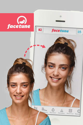 Imagem do aplicativo Facetune